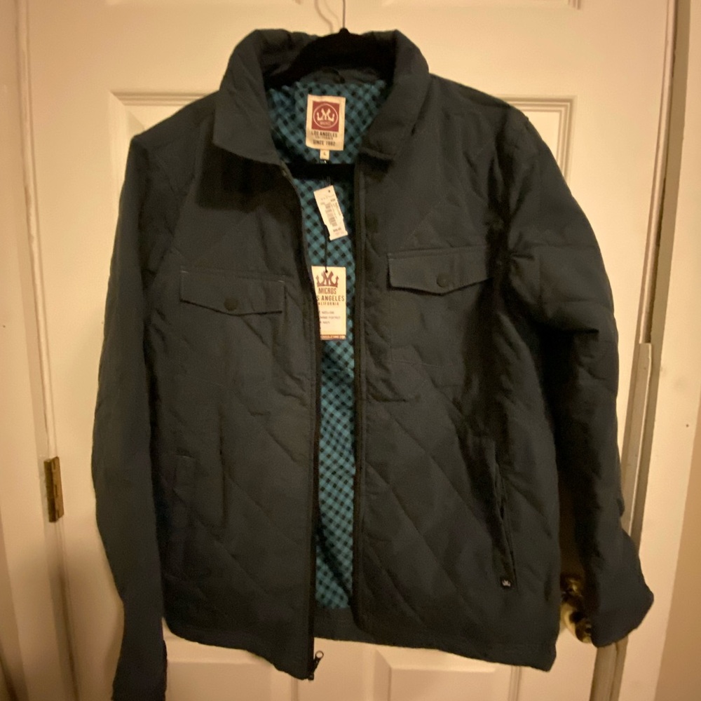 Men's Quilted Jacket - Black
